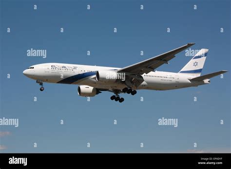 El Al Israel Airlines Boeing B777 200ER .